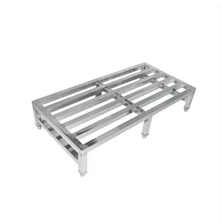 Rak penyimpanan beras dan tepung ukuran 120x60x30 tampak samping