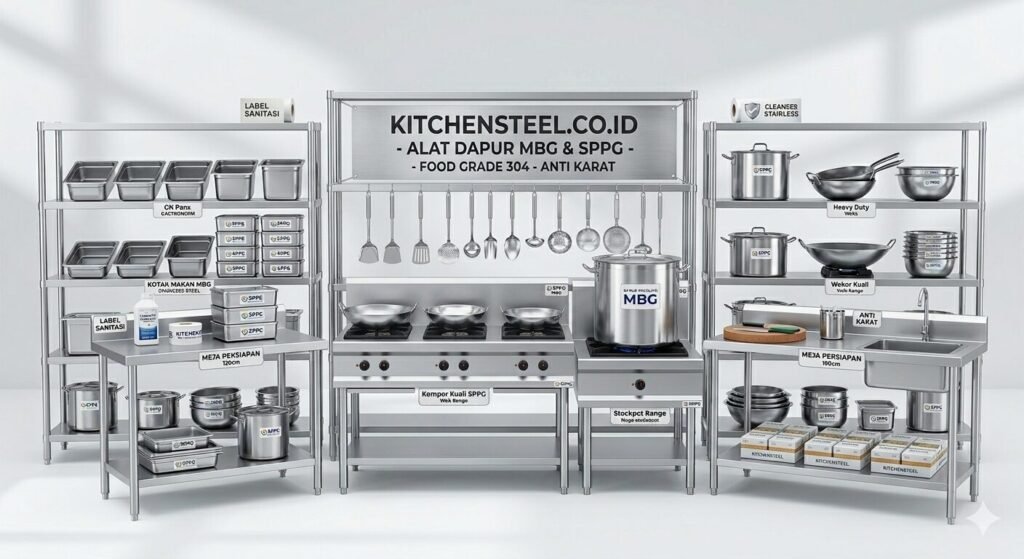 Distributor Peralatan Dapur Stainless Steel